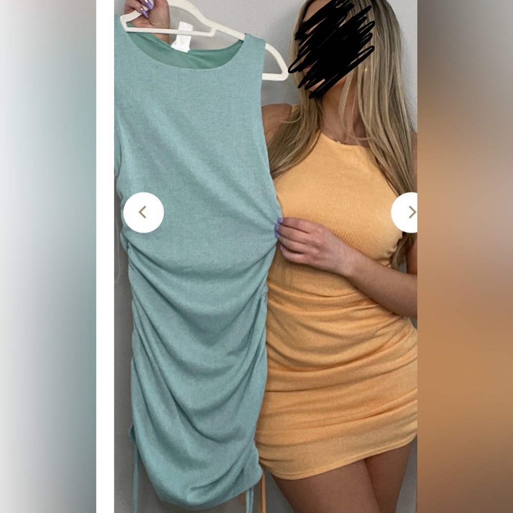 ELF Teal Mini Dress